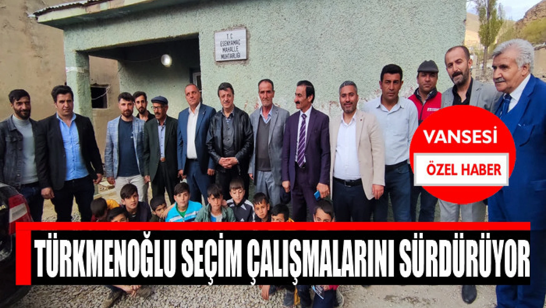 Türkmenoğlu seçim çalışmalarını sürdürüyor
