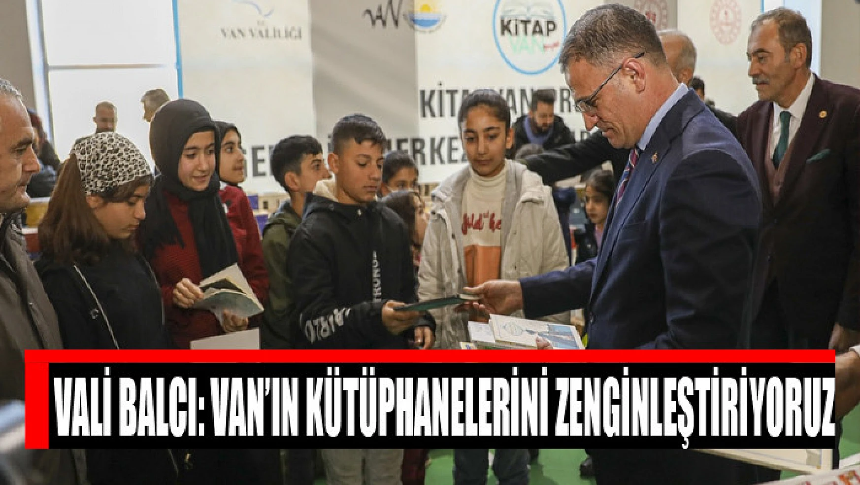 Vali Balcı: Van'ın kütüphanelerini zenginleştiriyoruz