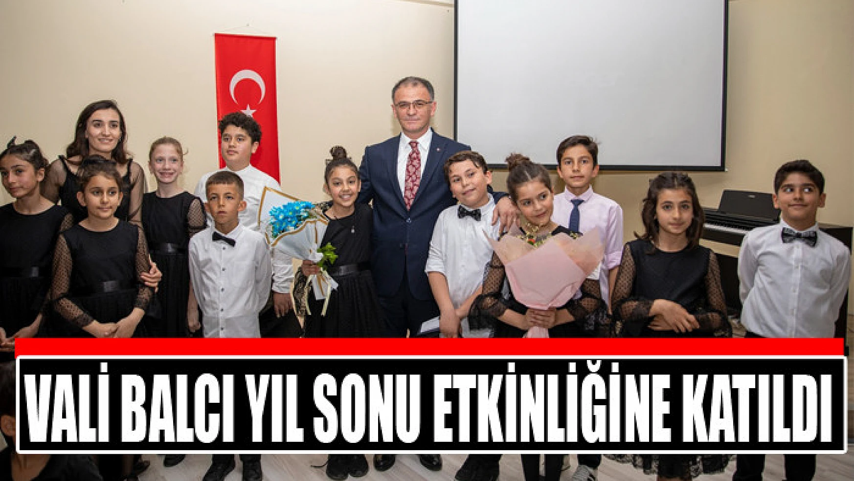 Vali Balcı yılsonu etkinliğine katıldı