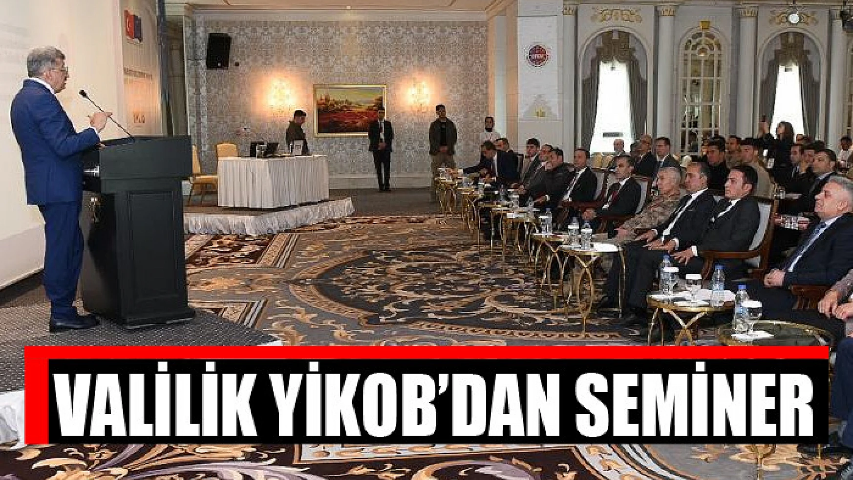 Valilik YİKOB'dan seminer