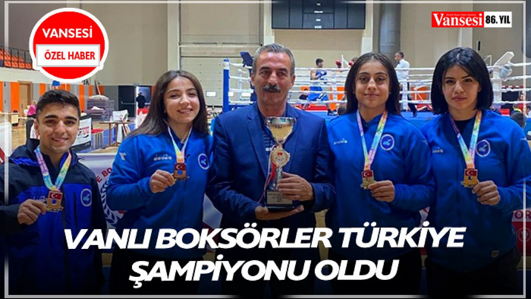 Vanlı boksörler Türkiye şampiyonu oldu!